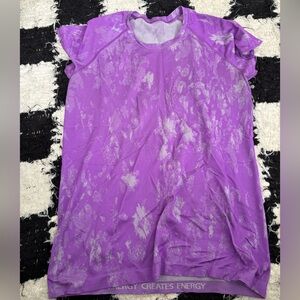 purple and grey lululemon swiftly tech